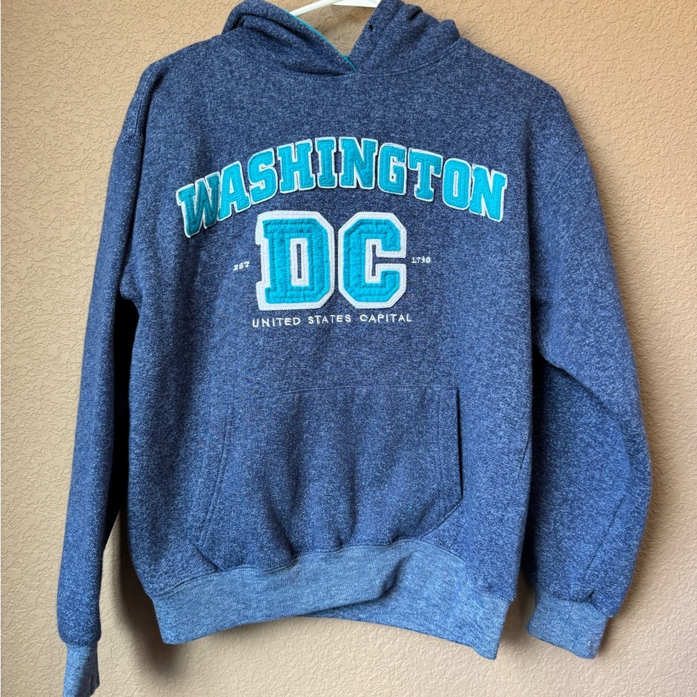 Blue Washington DC Hoodie